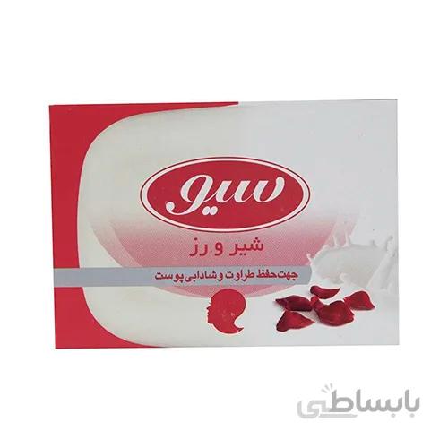 صابون سیو حاوی پروتئین شیر و عصاره گل رز 125 گرم