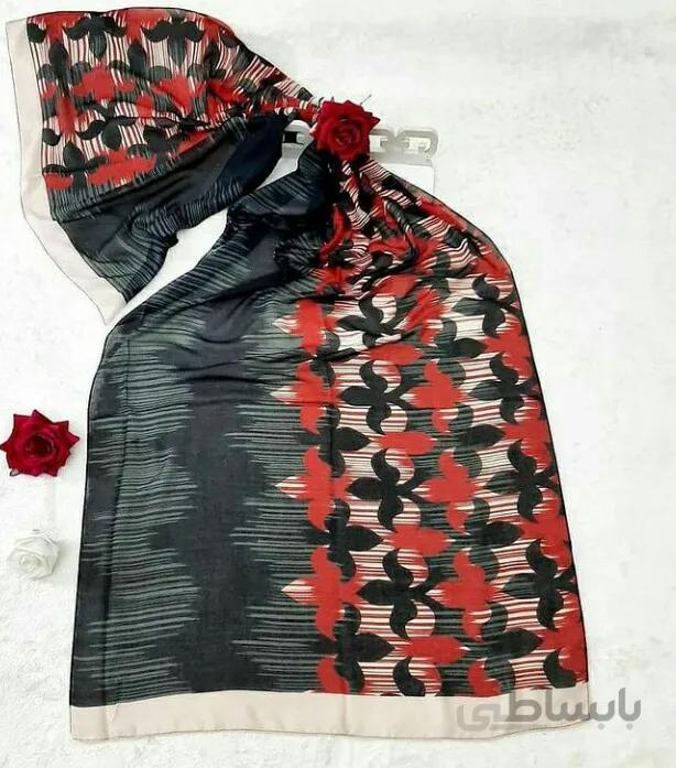 شال نخی طرح چاپی 1