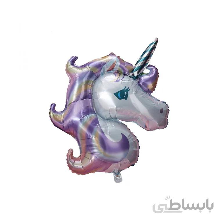 بادکنک فویلی اسب تک شاخ مدل STF269