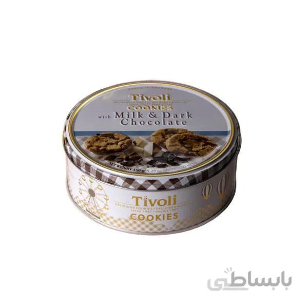 کوکی Jacobsens Tivoli شکلات شیری و تلخ