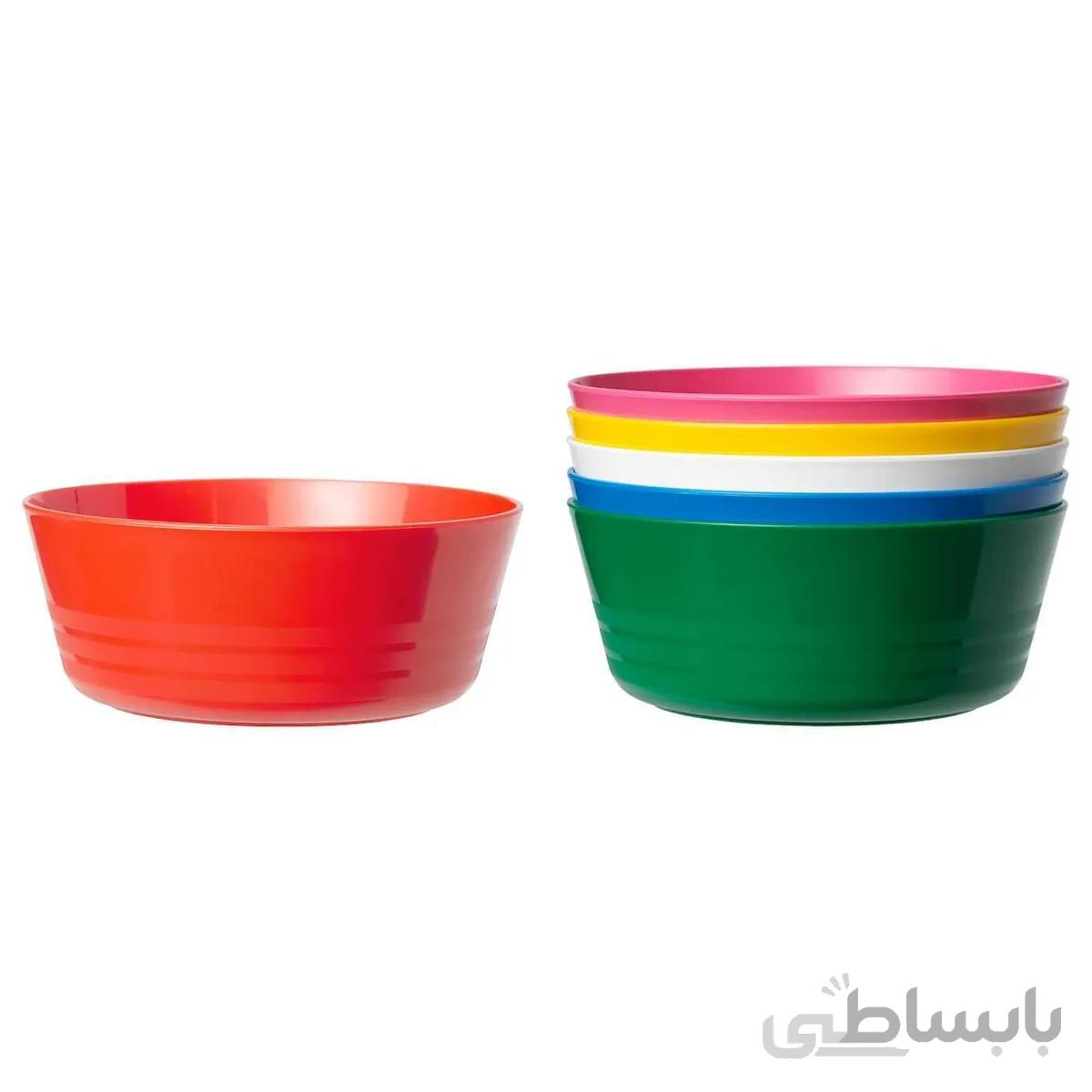 سرویس کاسه کودک ایکیا مدل KALAS (بسته ۶ تایی)