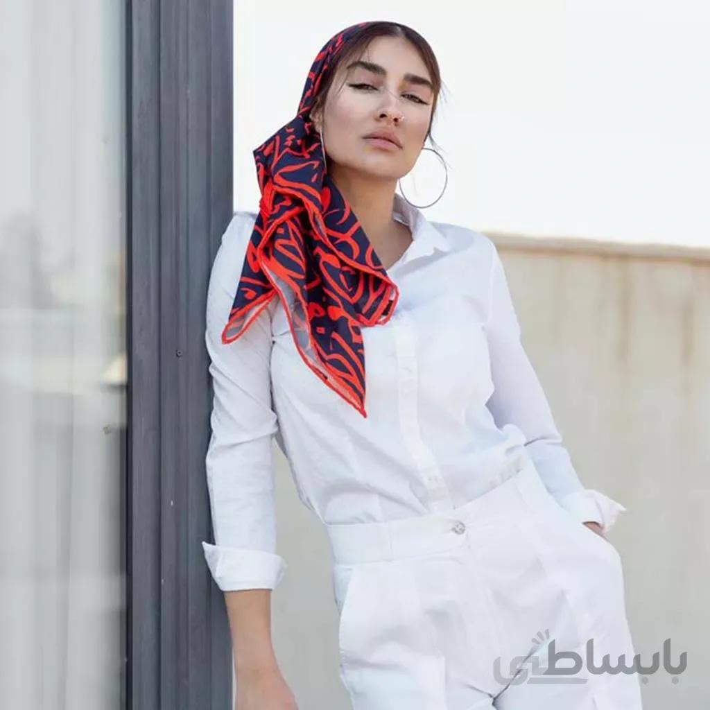 روسری طرح دار 04sarira