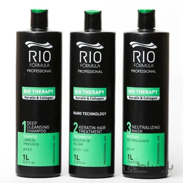 پک کراتین و صافی مو ریو کلاژنه 100 میل RIO FORMULA PROFESSIONAL