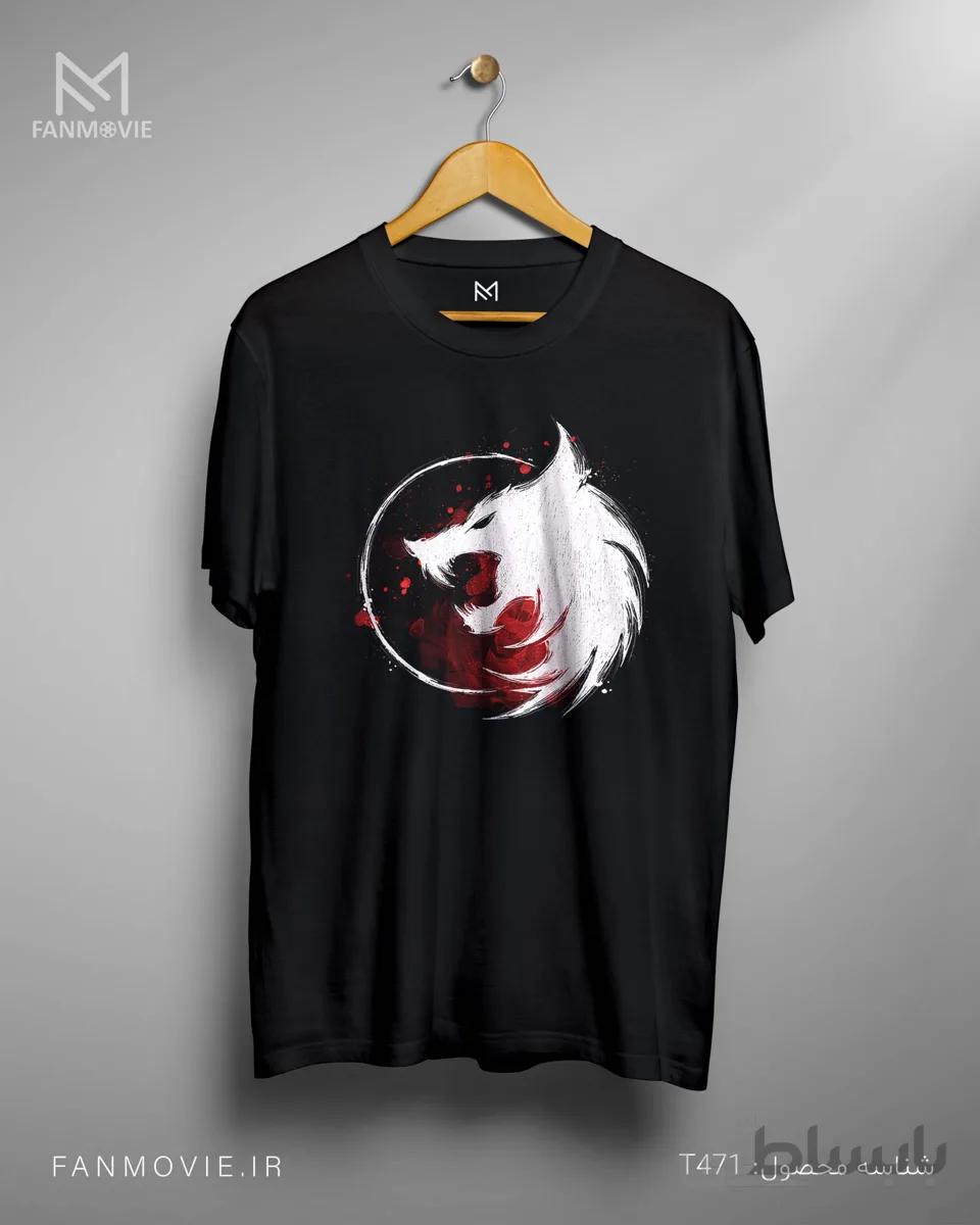 تیشرت ویچر طرح wolf of Witcher2
