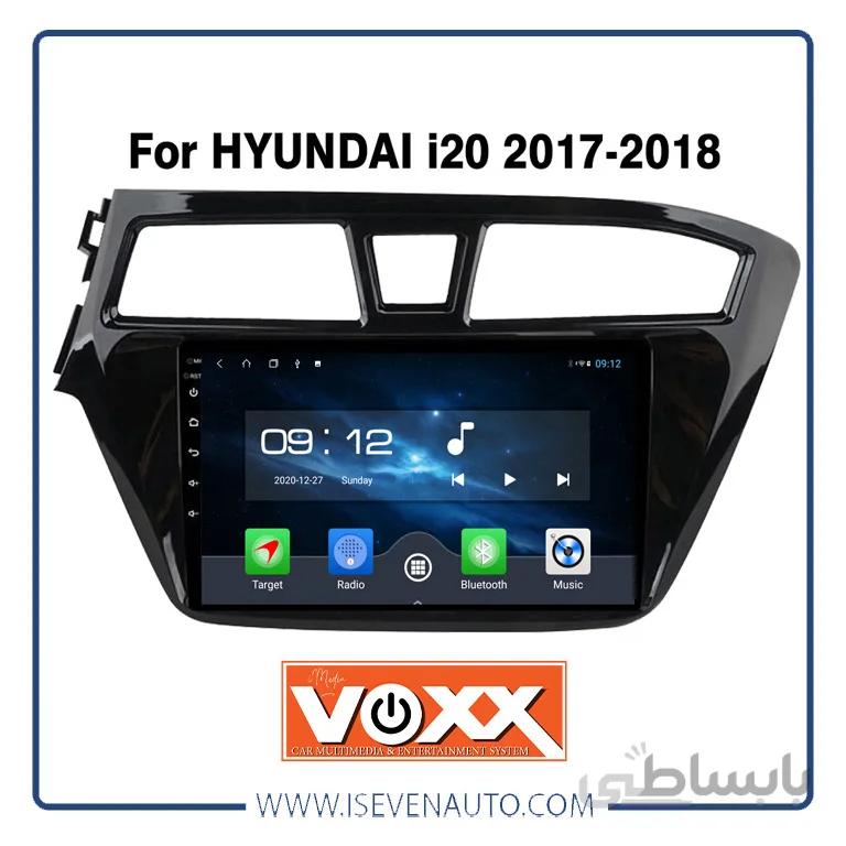 مانیتور اندروید VoxX – مدل C700Pro هیوندای – i20 2017