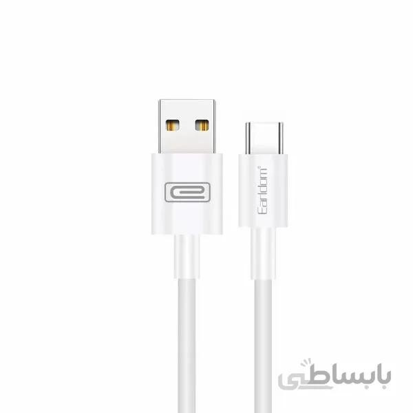 کابل شارژر TYPE-C ارلدام مدل EC-098C