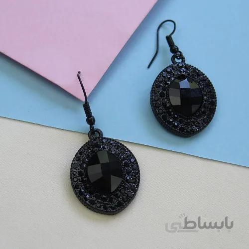 گوشواره سیاه قلم کد 465607