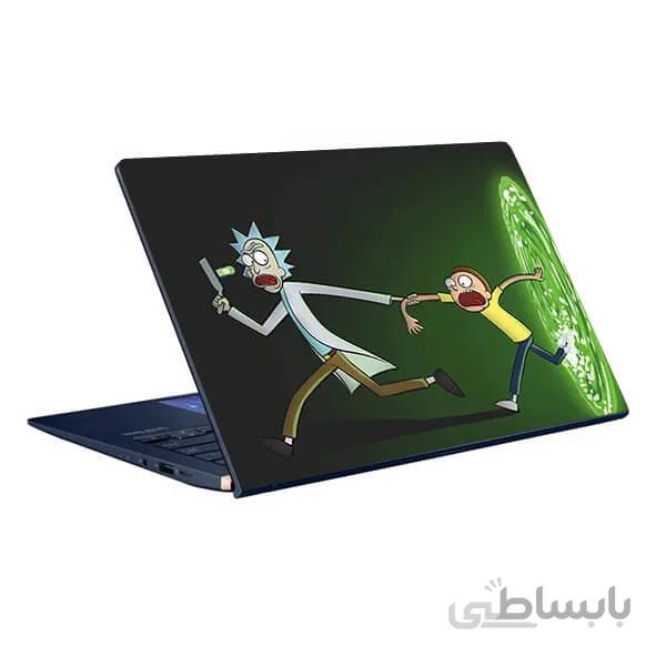 اسکین لپ تاپ طرح Rick&Morty کد ۲۰
