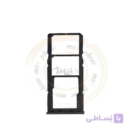 خشاب سیم کارت گوشی سامسونگ samsung A107/A10 S مشکی اورجینال/ holder sim