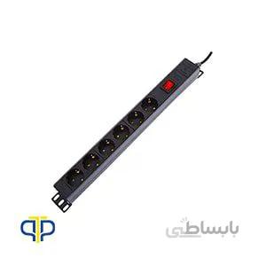 رک مونت 6 خانه چراغدار 1.8 متری پارت الکتریک