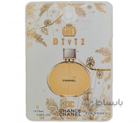 عطر جیبی زنانه دیوایز مدل CHANEL حجم 25 میلی لیتر