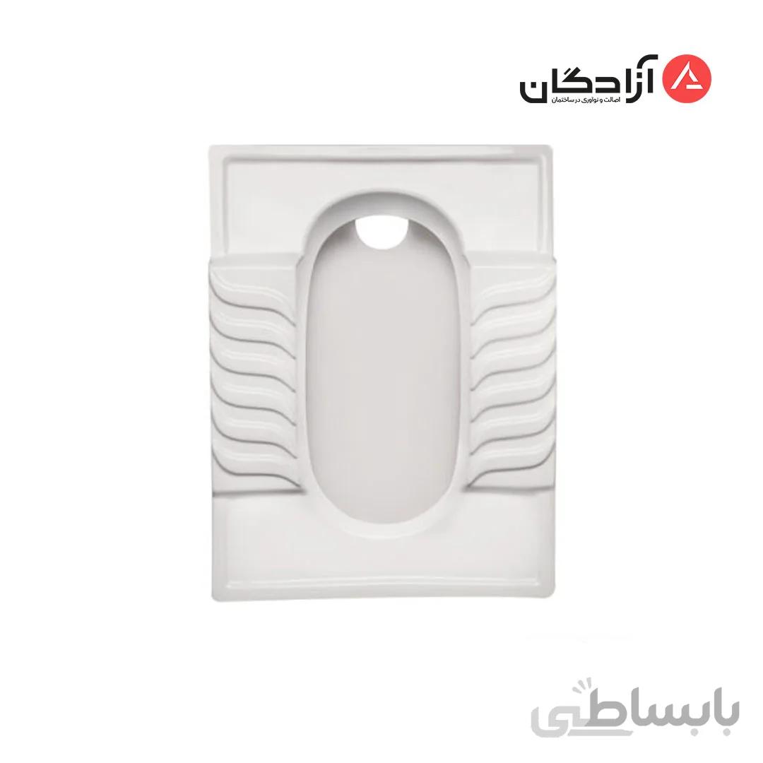 توالت ایرانی مروارید مدل النا تخت طبی