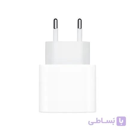 آداپتور فست شارژ اپل ۱۸ وات مدل A1692 با خروجی USB type-C