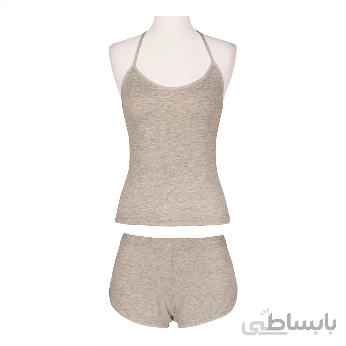 تاپ و شورت ملانژ 205