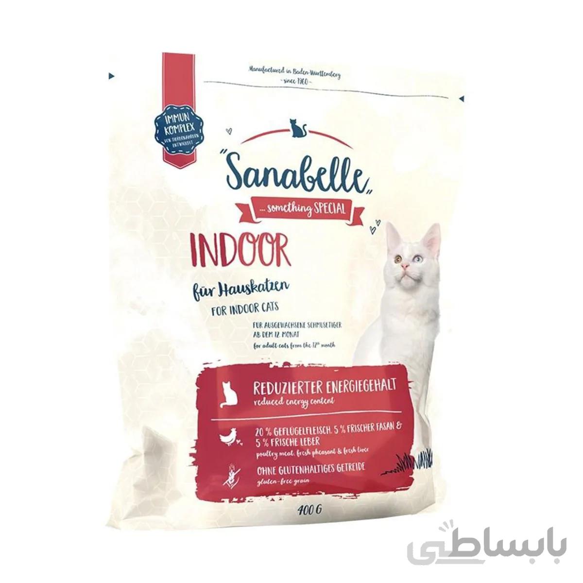 غذای خشک گربه سانابل مدل Indoor طعم مرغ وزن 2 کیلوگرم ا Sanabelle Indoor Dry Food For Cat
