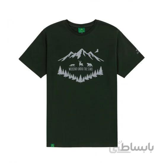 تیشرت مدل W.U.T.S - Arasbaran / Green