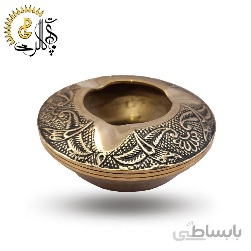 زیرسیگاری برنجی هندی کد 0949