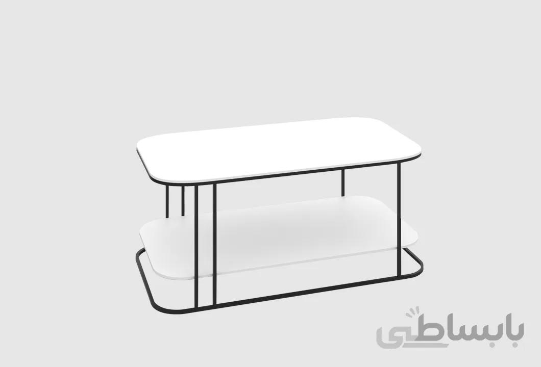 میز جلو مبلی کد 500B27 - ایرانیان چوب