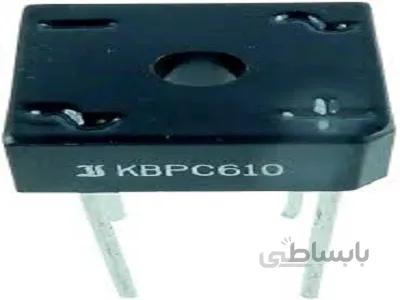 DIODE BRIDGE KBPC-600 V 6 A - هانیپا الکترونیک
