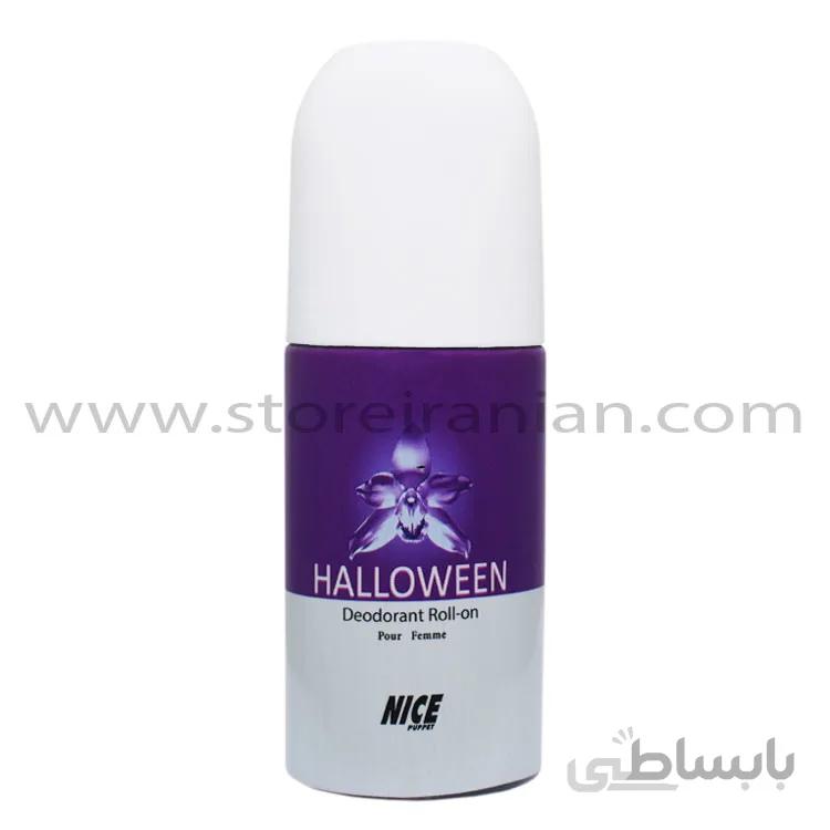 مام رول ضد تعریق زنانه نایس مدل Halloween حجم 60 میلی لیتر ا Nice Halloween Deodorant Roll-On for Women 60ml