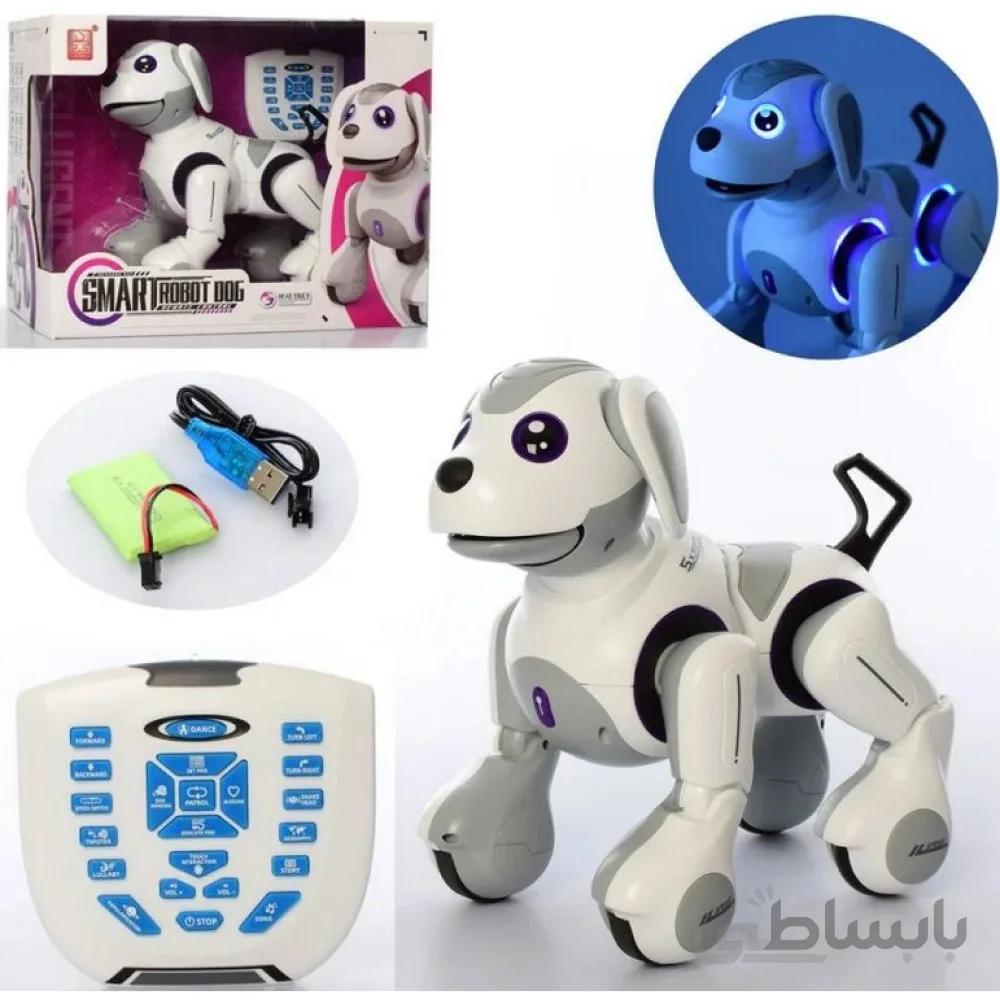 ربات اسباب بازی کنترلی سگ هوشمند لمسی مدل Radio control dog Smart robot dog G14