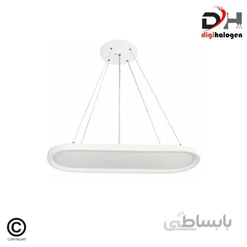 چراغ آویز سقفی بیضی 40 وات اف ای سی کد H140
