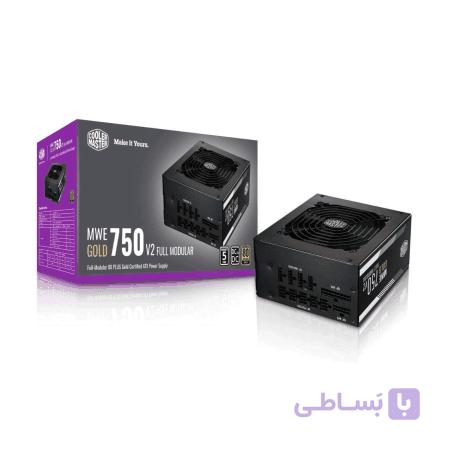 منبع تغذیه کامپیوتر کولر مستر مدل MWE Gold 750 Full Modular