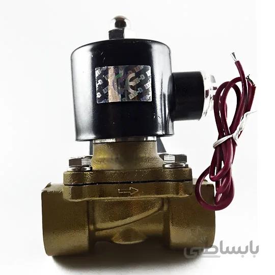 شیر برقی 3/4 اینچ 220 ولت مایعات UW-20 ا Solenoid valve UW-20