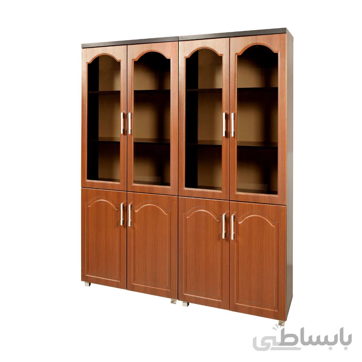 کتابخانه مدل دبل TR100 آده چوب