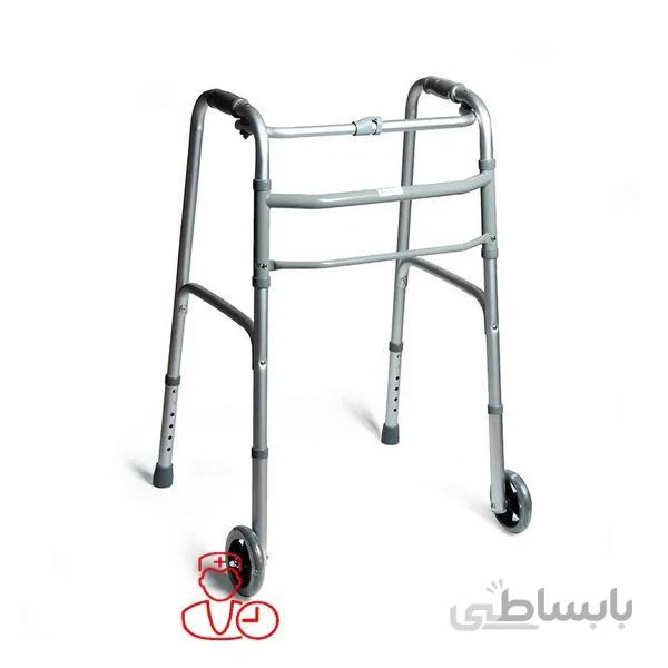 واکر تاشو چرخدار با ارتفاع قابل تنظیم ATK