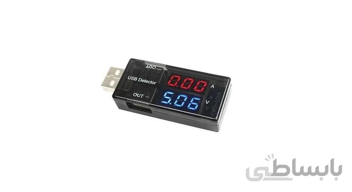 مانیتورینگ شارژر USB برند Keweisi