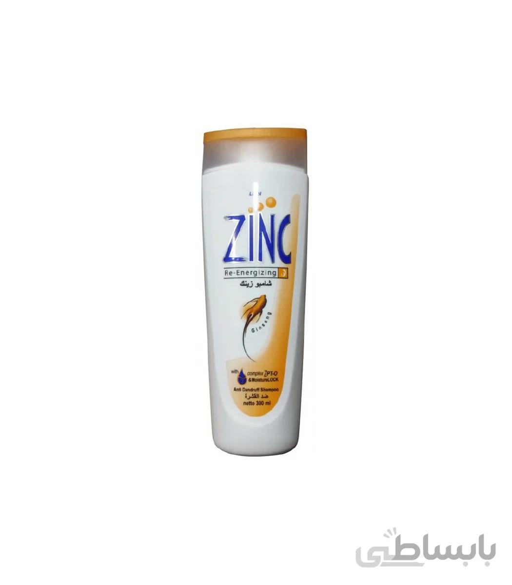 شامپو زینک عصاره جینسینگ مدل RE-ENERGIZING حجم ۳۰۰ میلی لیتر