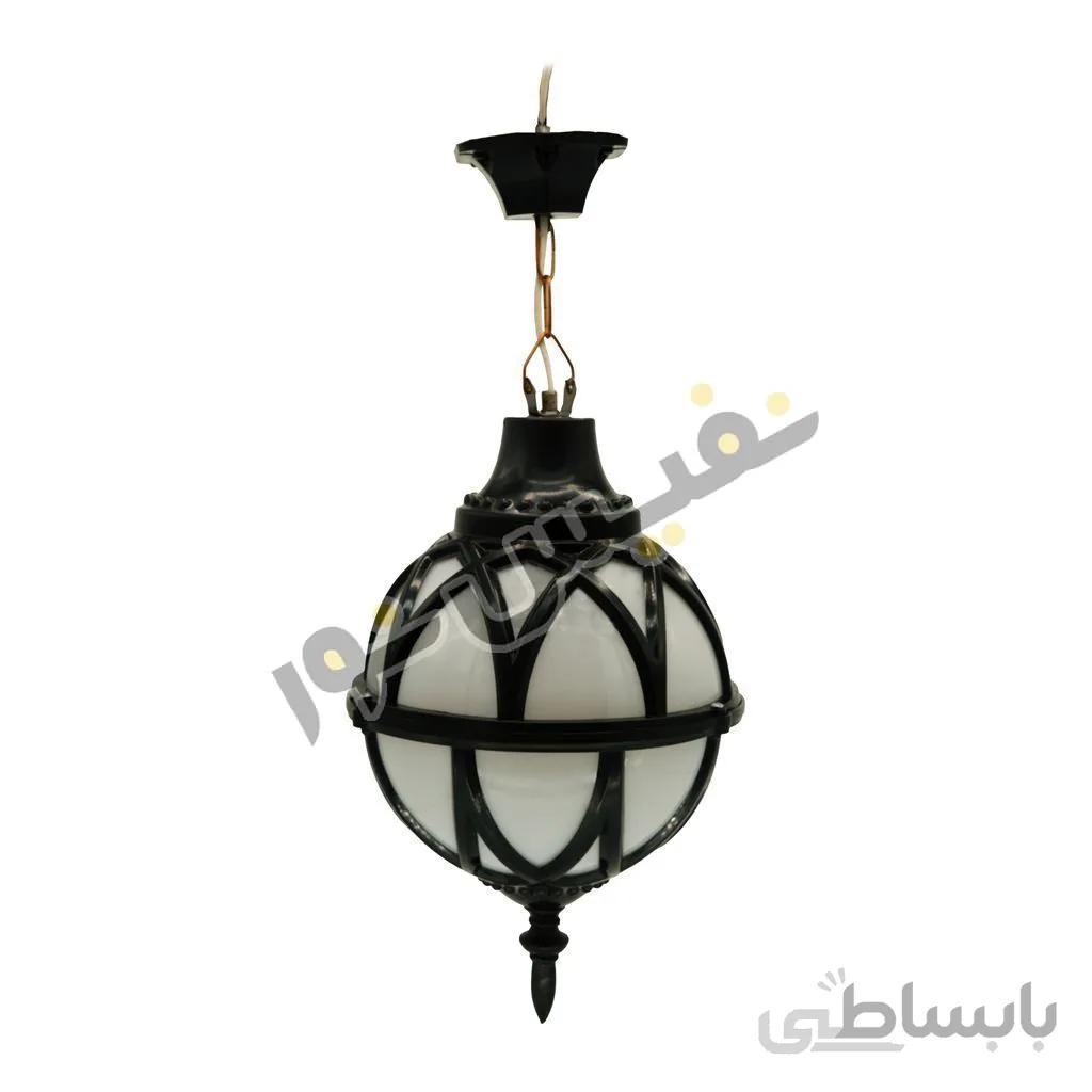 چراغ حیاطی و پارکی آویز توپی پلاستیکی مدل OL03-A
