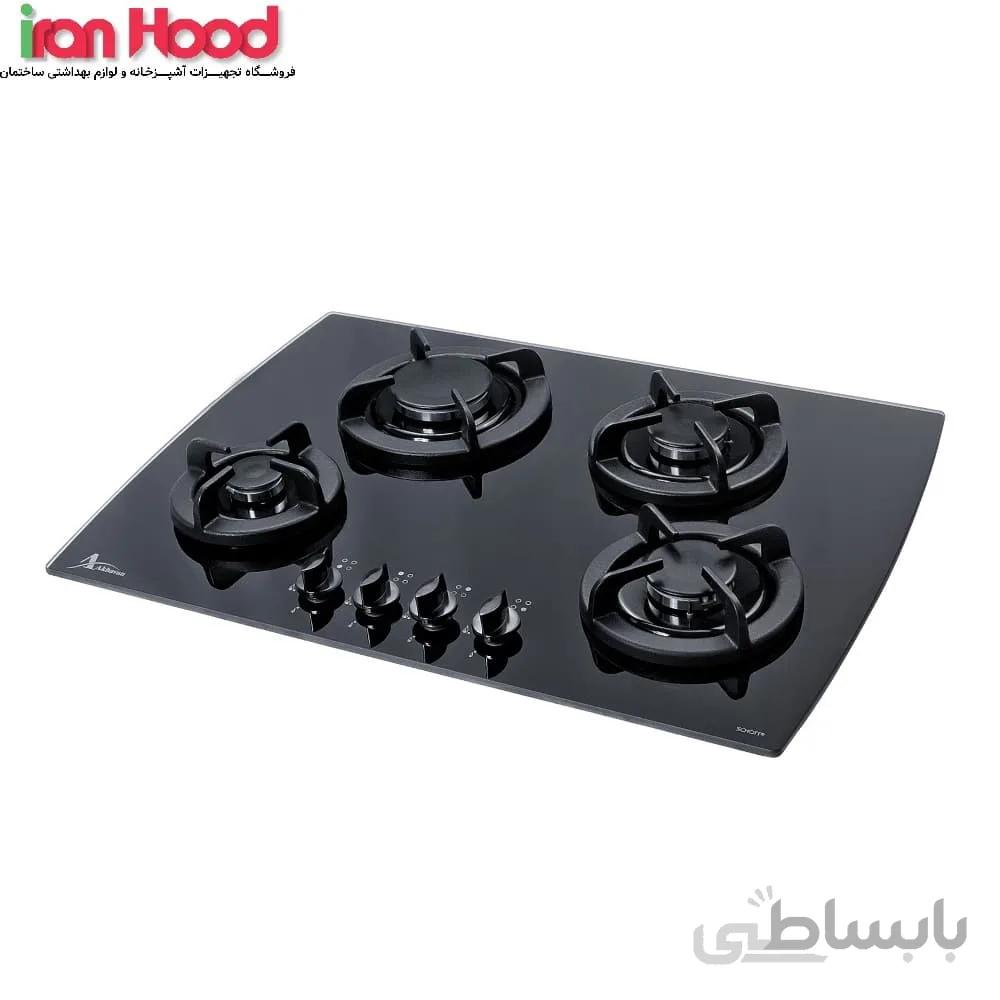 اجاق گاز صفحه ای اخوان مدل G6-HE ا G6-HE