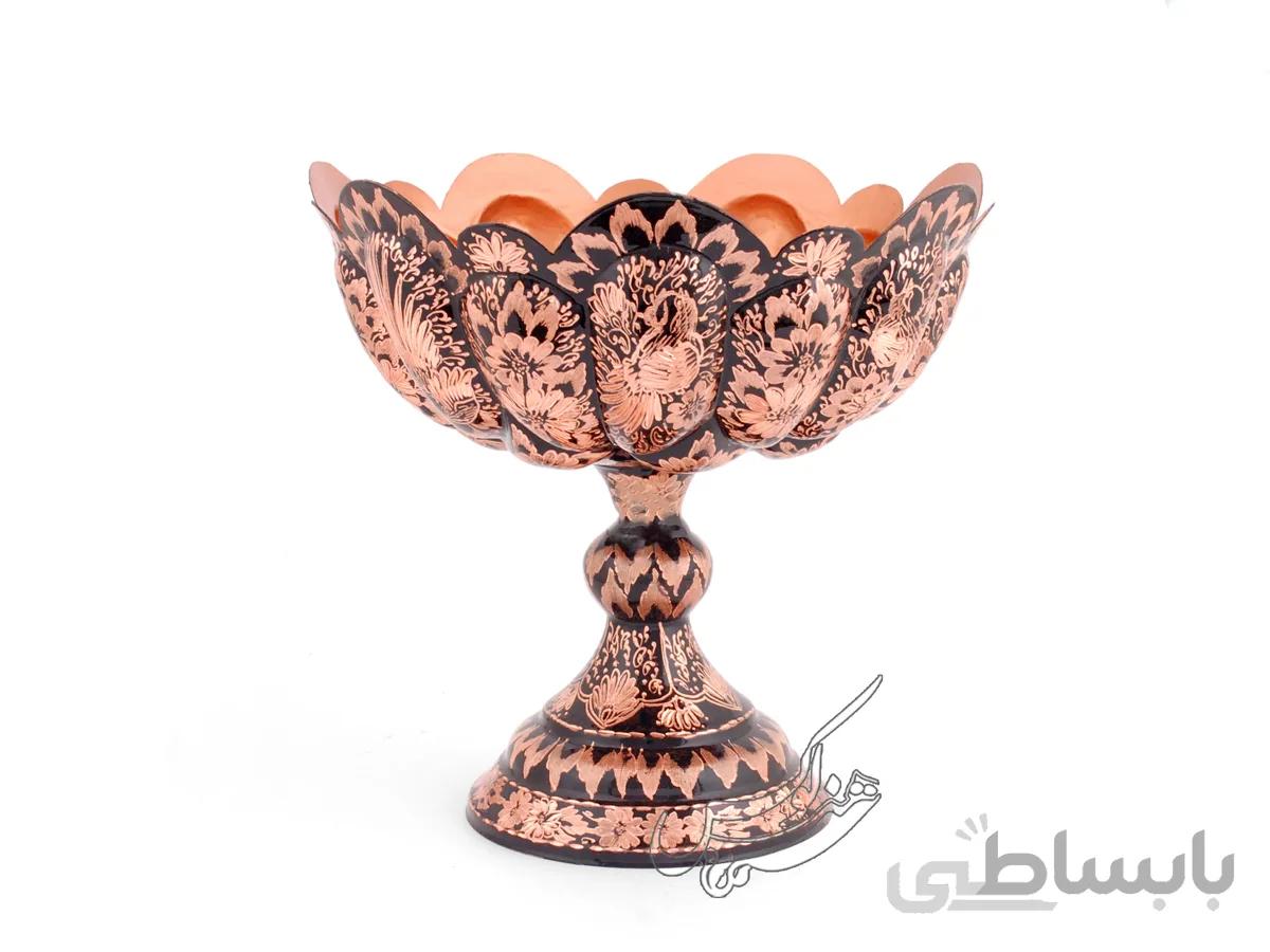 کاسه پایه دار الماس تراش 6 سایز