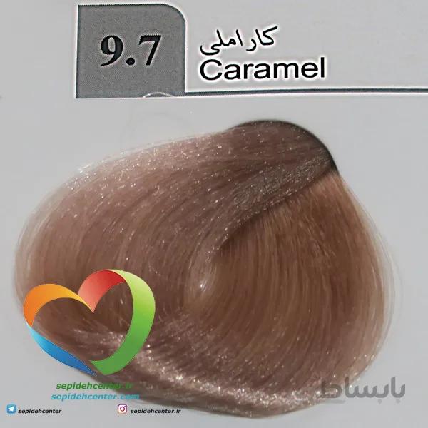 رنگ موی لاکچری دوپیر مدل 9.7 کاراملی 100 میل | Dupier Hair Color