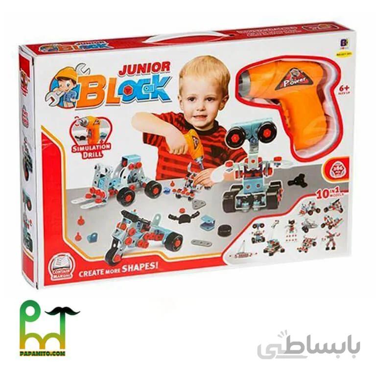 ساختنی 286 تکه مدل Junior Block