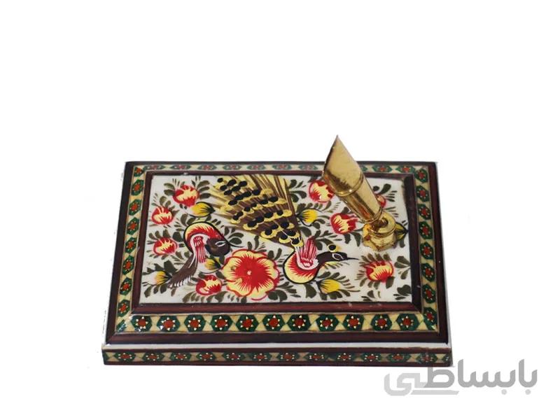 جا قلمی مینیاتور خاتم کاری