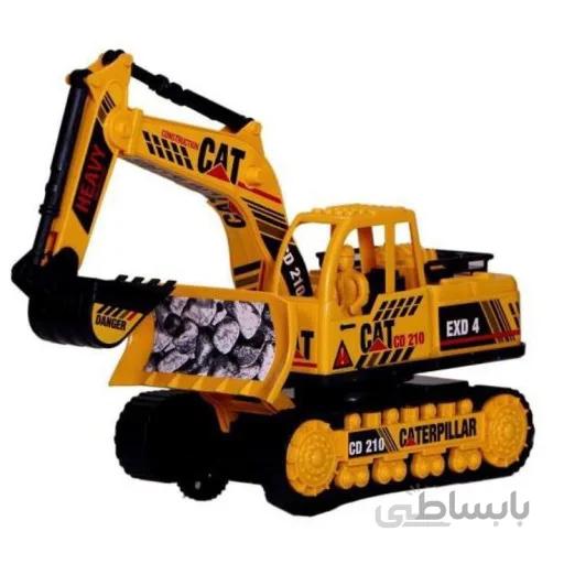 اسباب بازی ماشین بیل مکانیکی بزرگ درج توی Dorj Toy