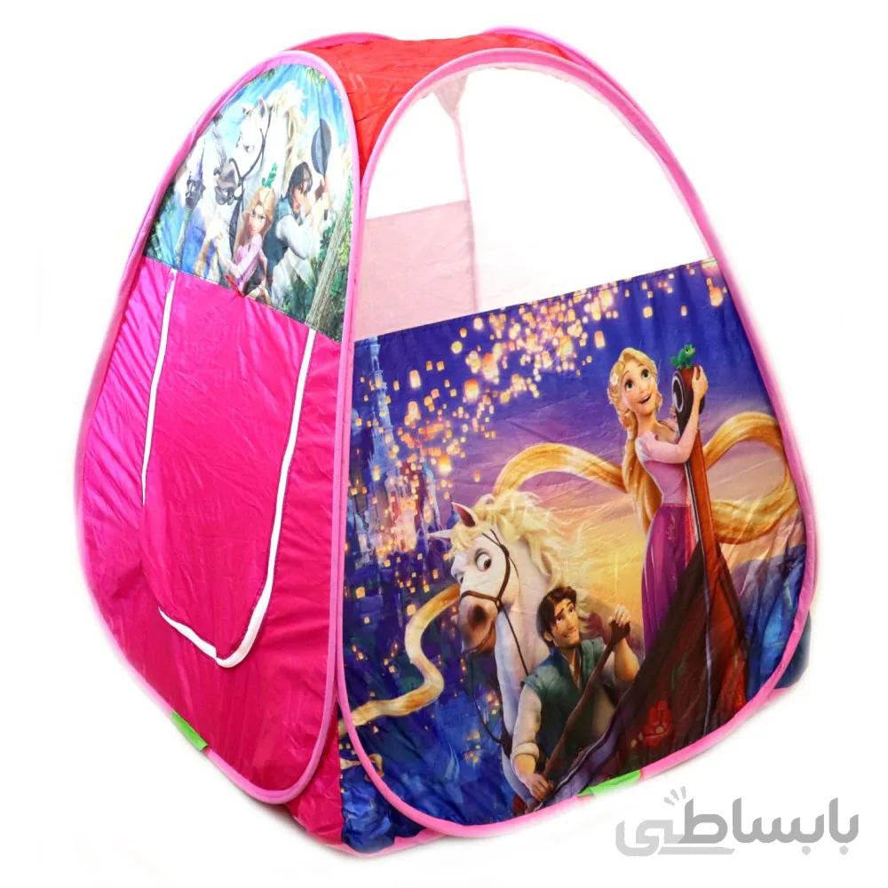 چادر بازی کودک مدل گیسو کمند Tangled