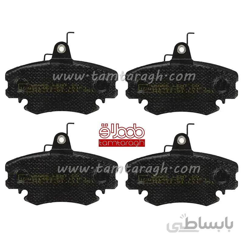 لنت ترمز جلو تندر90 و لیفان 520 - لنت پارس جعبه آبی(صادراتی)