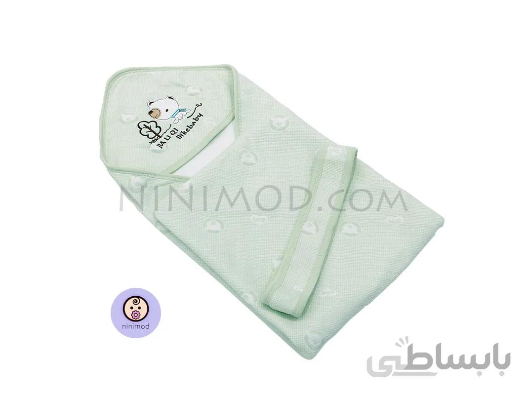 پتو کلاه دار نوزاد