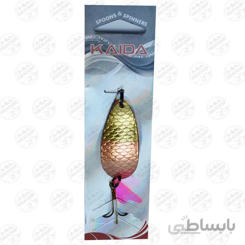 طعمه قاشقک ماهیگیری کایدا طلایی مسی 16 گرمی