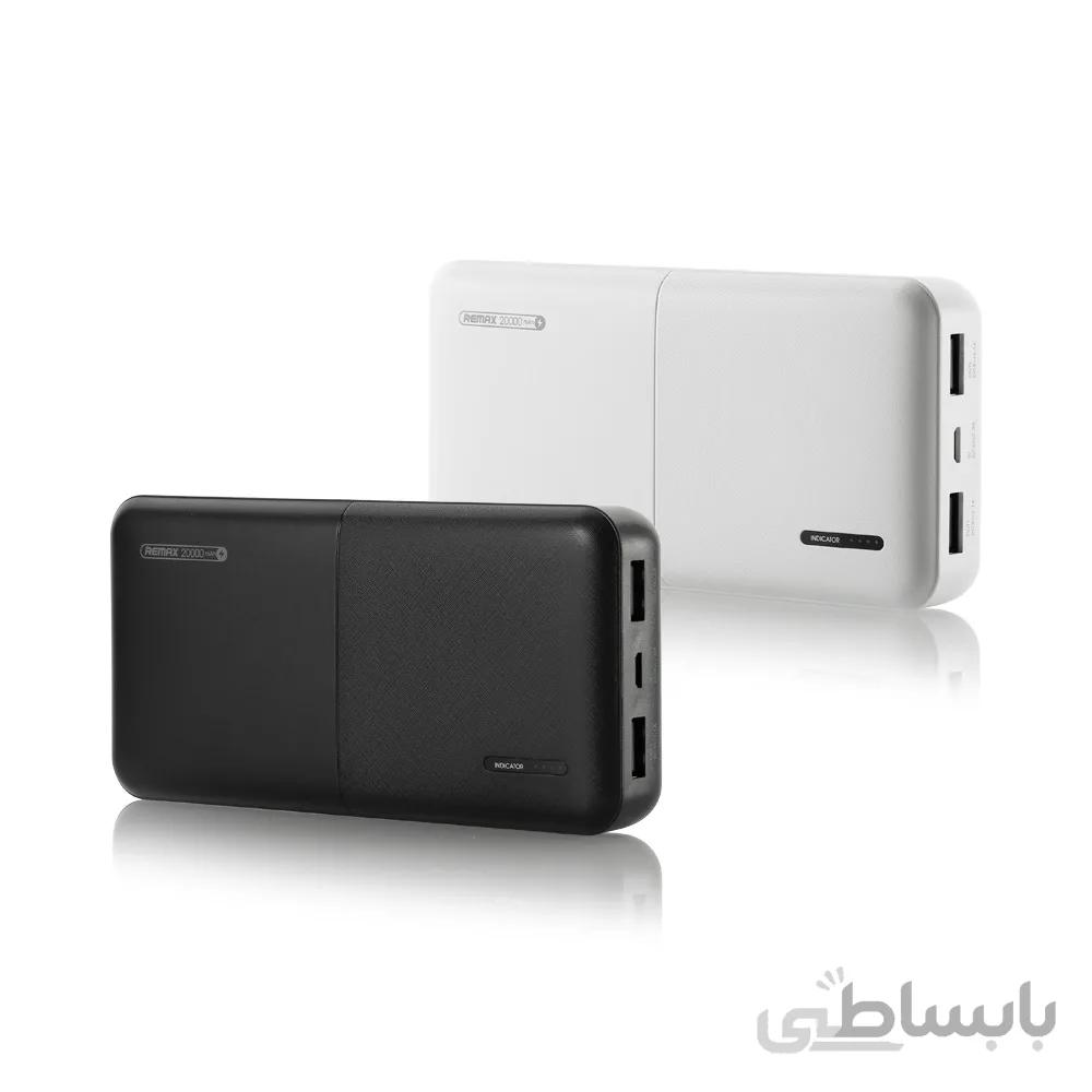 پاور بانک ریمکس Linon 2 RPP-136 با ظرفیت 20000 میلی آمپر ساعت ا Remax Linon 2 RPP136 20000mAh Power Bank