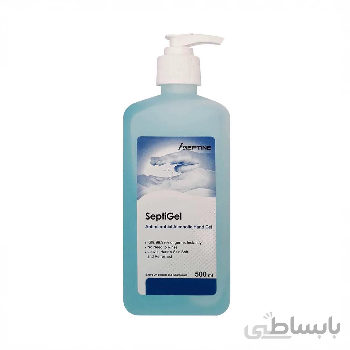 ژل ضدعفونی کننده دست سپتی ژل