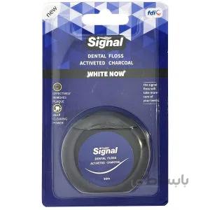 نخ دندان سیگنال مدل کربنی 3D WHITE