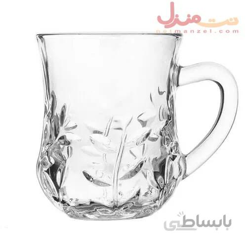ست فنجان کریستال نوری تازه سری نارسیس