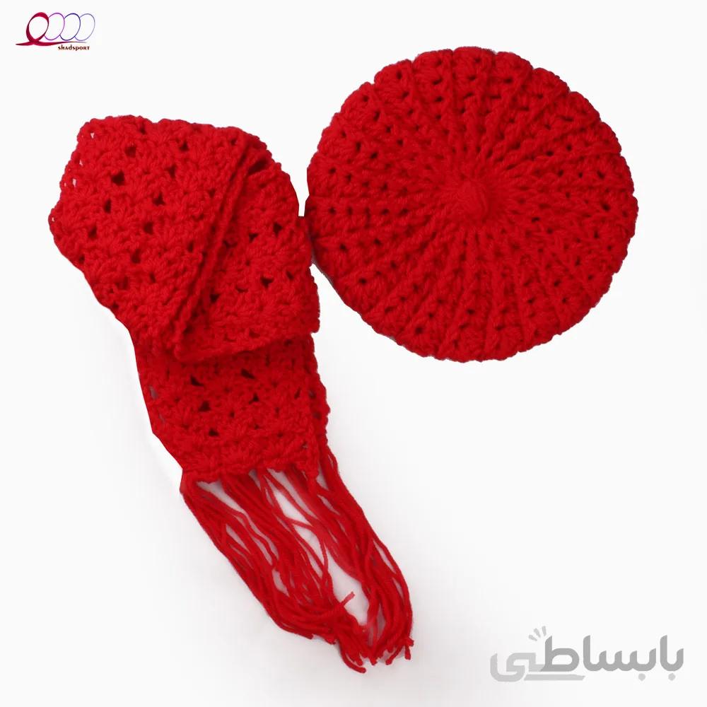 ست کلاه و شال گردن بافتی 2125