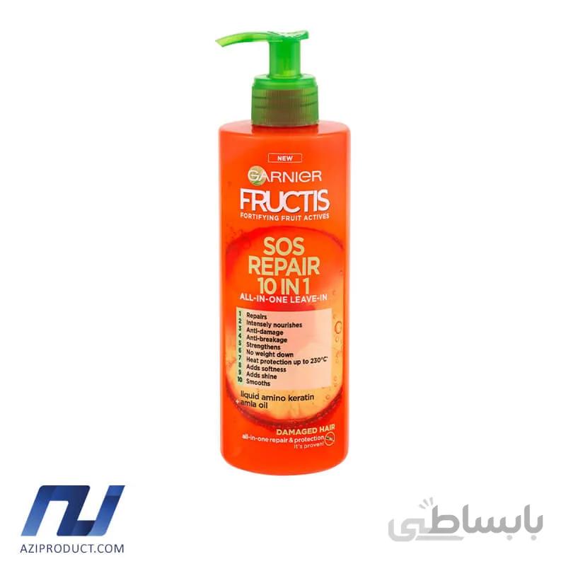 کرم موی ترمیم کننده 10 کاره گارنیه مدل Garnier Sos Repair حجم 400 میل