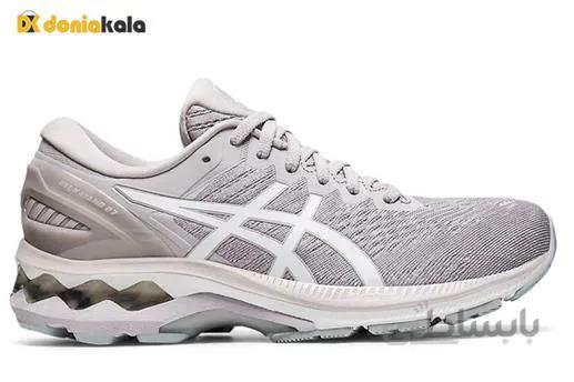 کتونی اورجینال مخصوص پیاده روی و دویدن مردانه آسیکس کیانو 27 Asics GEL-KAYANO 27 1012A649-250 ا Original ketone for mens walking and running Asics GEL-KAYANO 27 1012A649-250